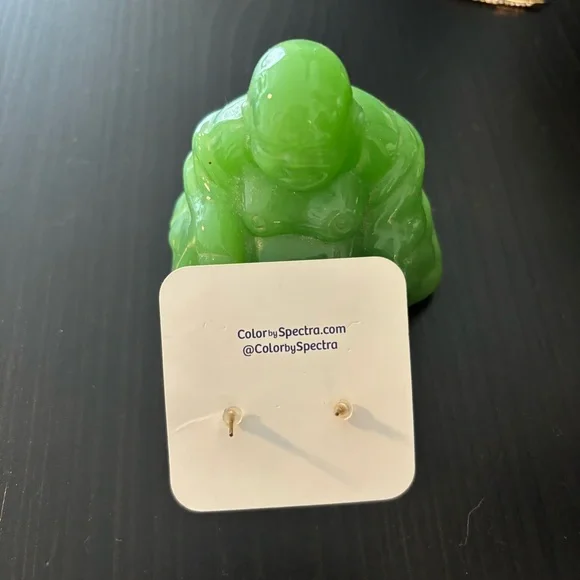 ๐ Color by Spectra Black Rose Earrings - Picture 2 of 2